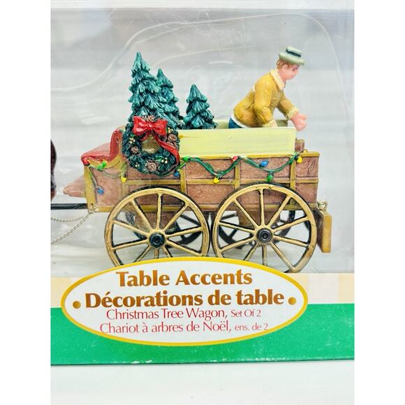 Lemax Christmas Tree Wagon Table Accents Vintage Collection New - Picture 3 of 10